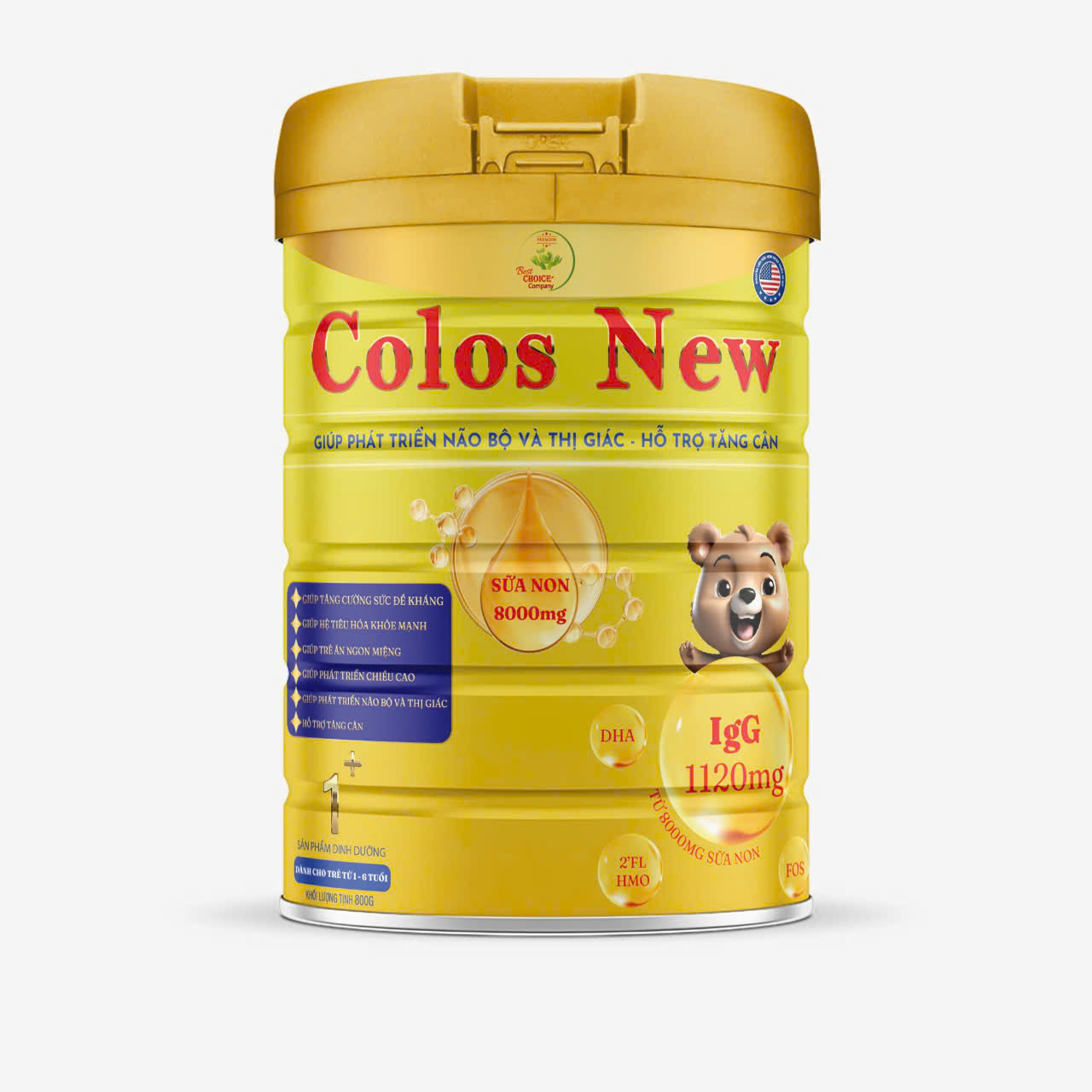 SỮA COLOS NEW 1+